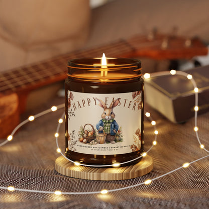 Happy Easter Bunny Candle - Perfect Gift for Spring Decor - Mom Easter Candle