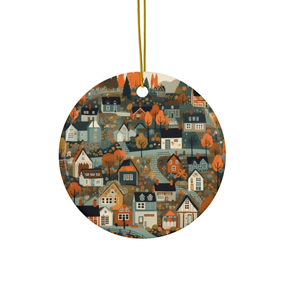 Nordic Christmas Ornament Gift - Scandinavian Village Decor