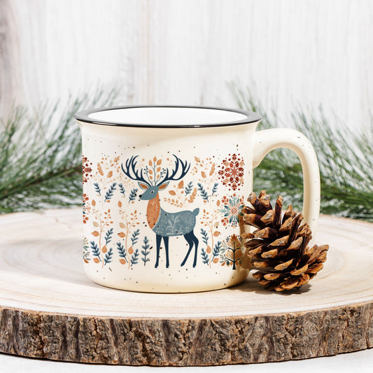 Cozy Hygge Home - Nordic Deer Coffee Mug