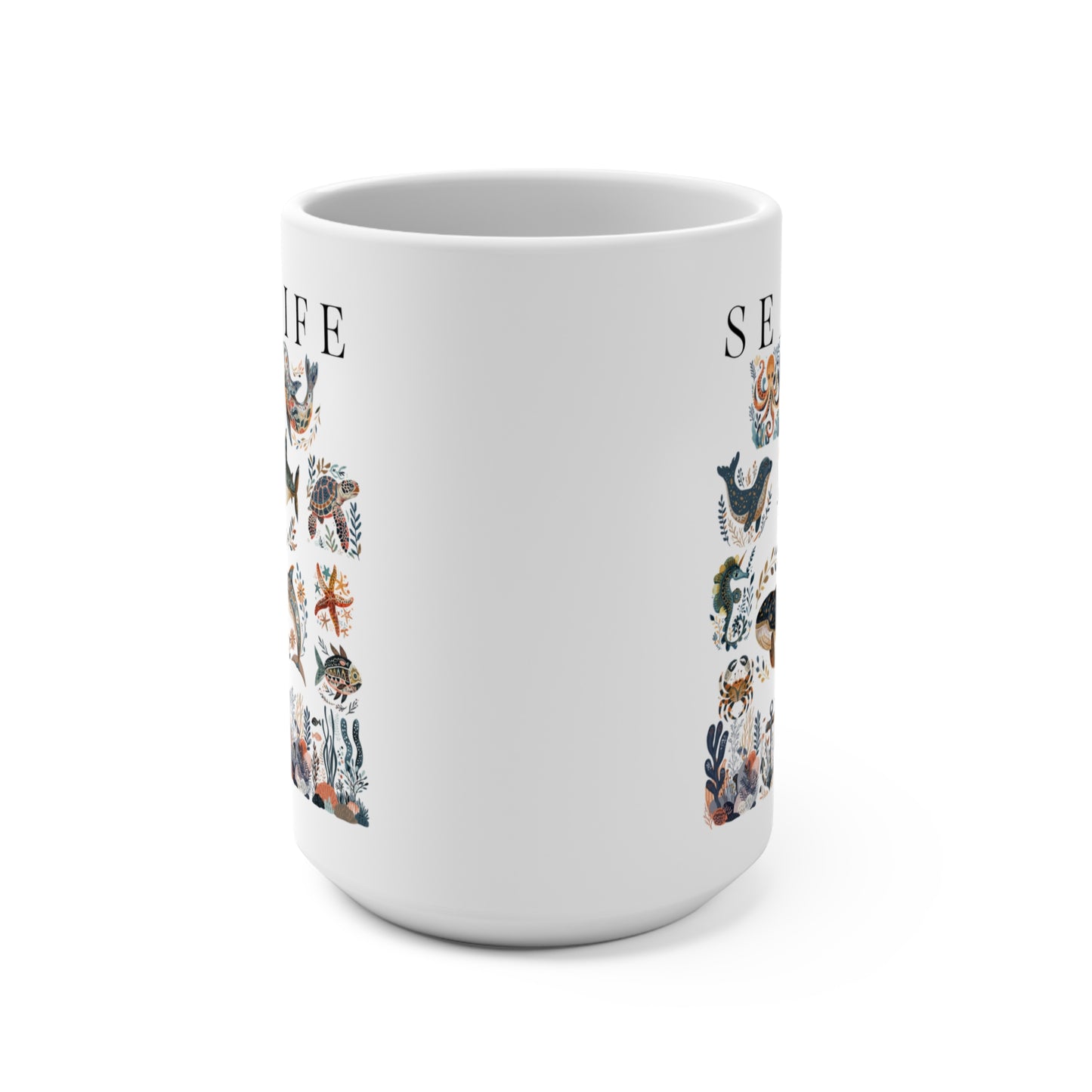 Sea life Mug Coastal Gift Idea - Beach Lovers