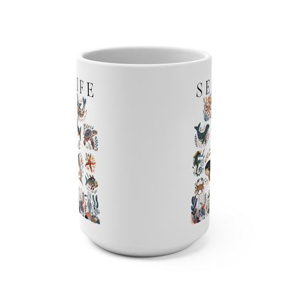 Sea life Mug Coastal Gift Idea - Beach Lovers