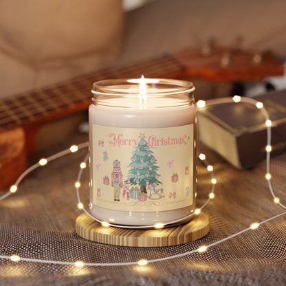 Nutcracker Christmas Candle Gift Holiday season Festive Candles for Ballet Friend or Dancer Teacher