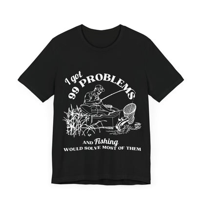Fishing Retirement T-Shirt Gone Fishing - Dad Gift