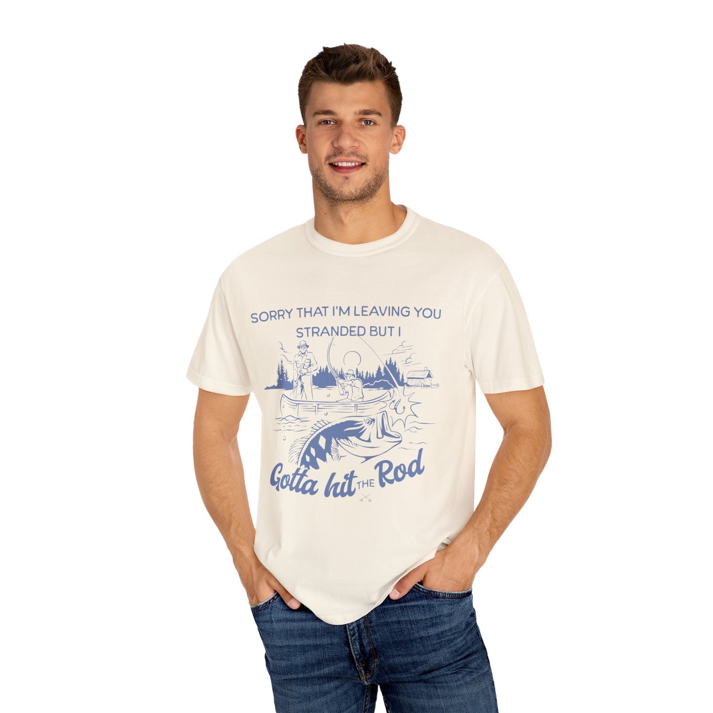 Fishing Gift Reel Adventure T-Shirt Men Fishing Gift, Funny Angler Tee Outdoor