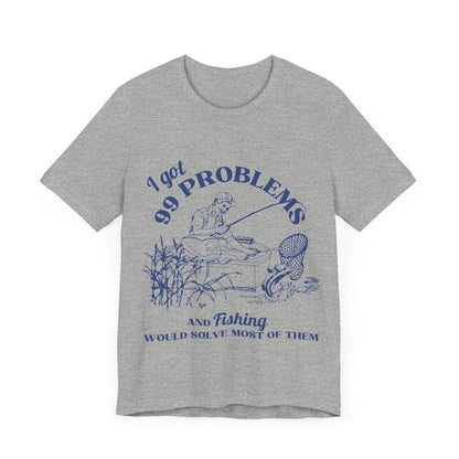 Fishing Retirement T-Shirt Gone Fishing - Dad Gift