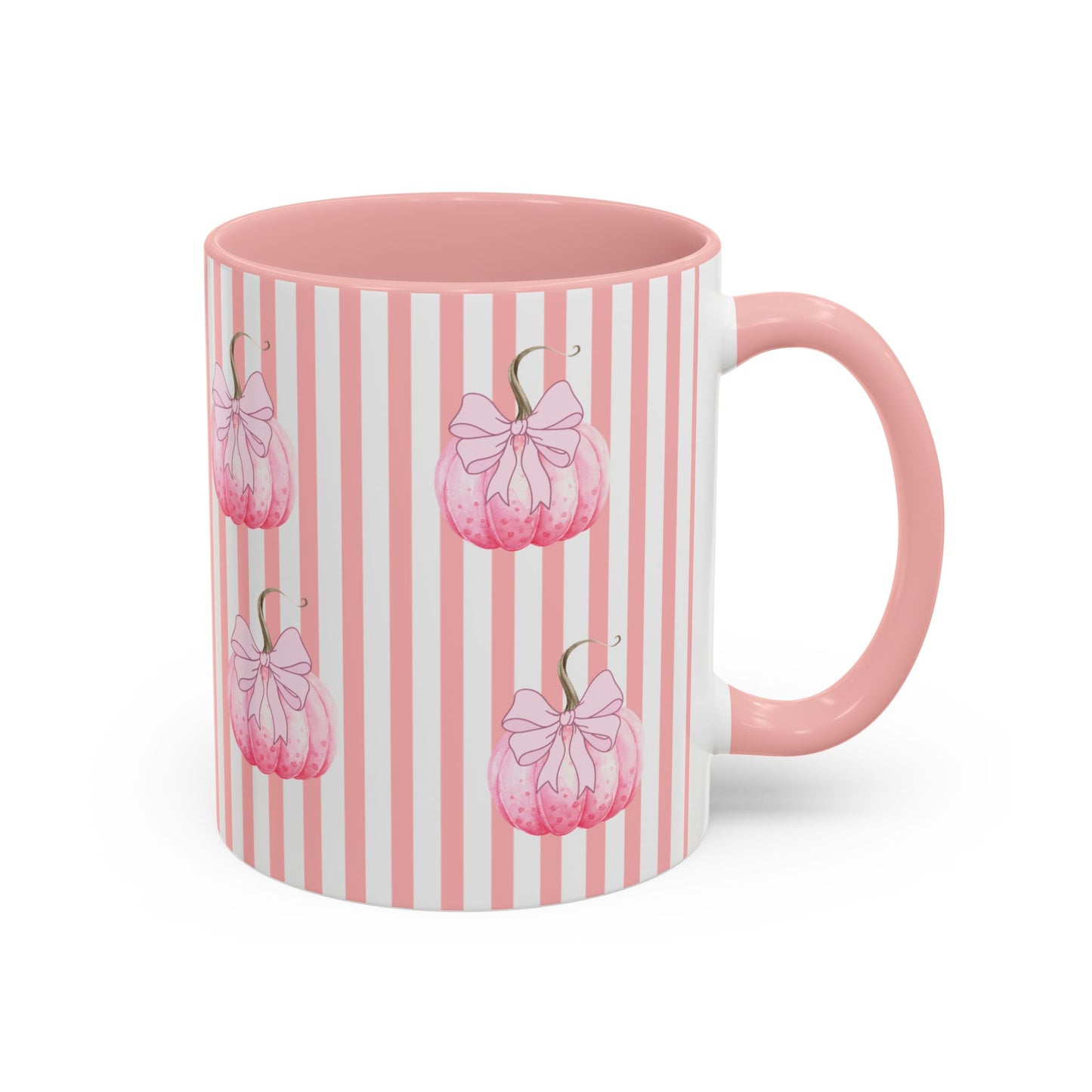 Pink Pumpkin Mug Fall Gift for Her - Halloween Trick or treat