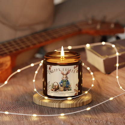 Happy Easter Bunny Candle - Perfect Gift for Spring Decor - Mom Easter Candle