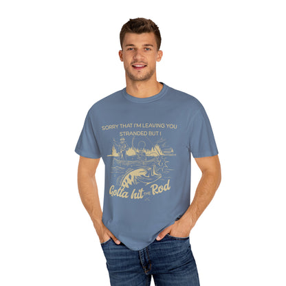 Fishing Gift Reel Adventure T-Shirt Men Fishing Gift, Funny Angler Tee Outdoor