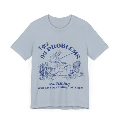 Fishing Retirement T-Shirt Gone Fishing - Dad Gift