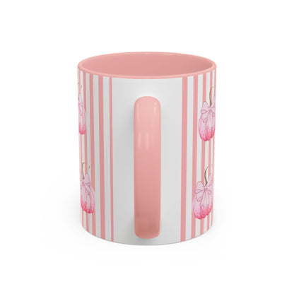 Pink Pumpkin Mug Fall Gift for Her - Halloween Trick or treat