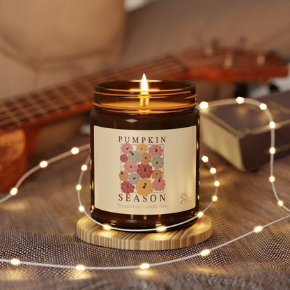 Fall Pumpkin Spice Candle - Premium Scented Candle for Home Decor