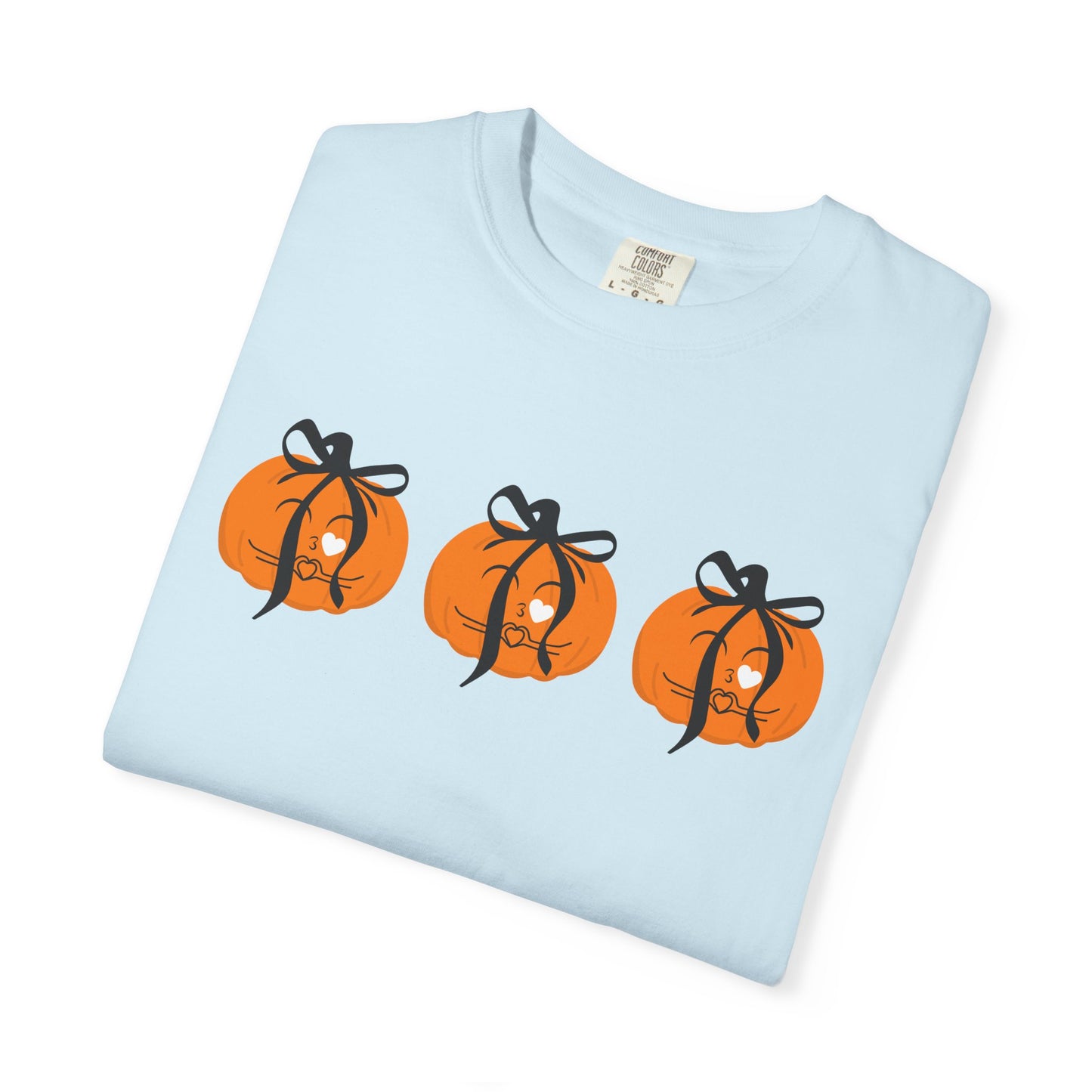 Coquette Pumpkin Shirt - Fall Aesthetic Tee - Halloween Outfit Pumpkin Patch Vibes