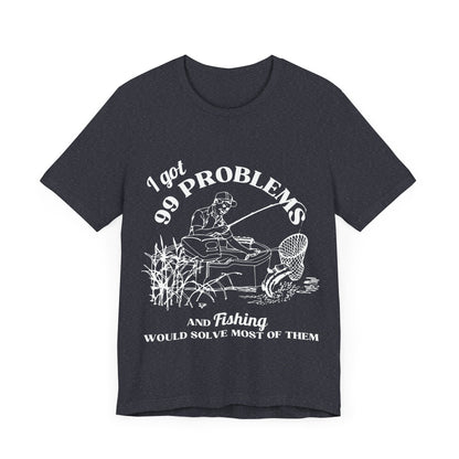 Fishing Retirement T-Shirt Gone Fishing - Dad Gift
