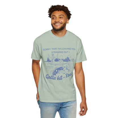Fishing Gift Reel Adventure T-Shirt Men Fishing Gift, Funny Angler Tee Outdoor