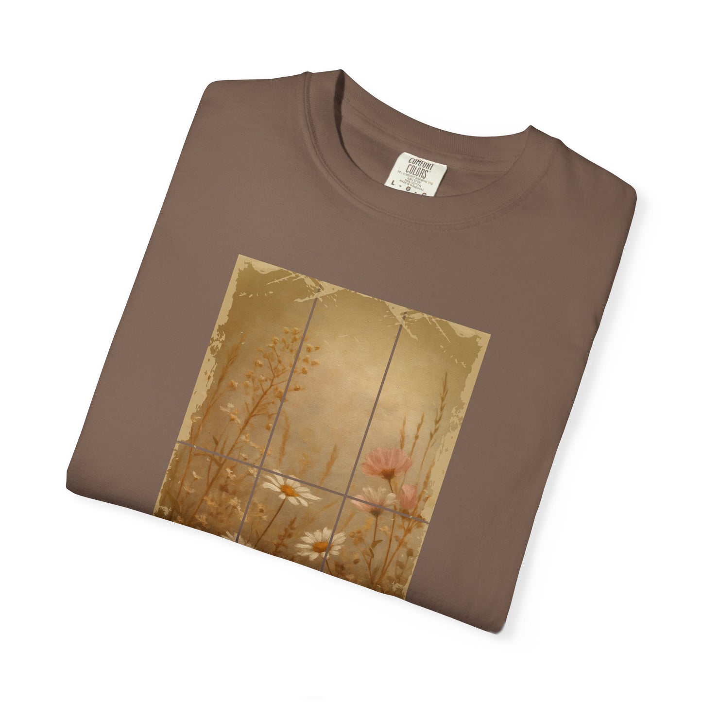Christian Wildflower Shirt - Faith Based Botanical Tee - Inspirational Gift for Women