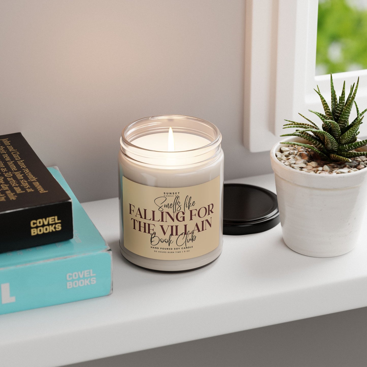 Book lover Candle Gift-Bookish Girl Book Shelf Gift