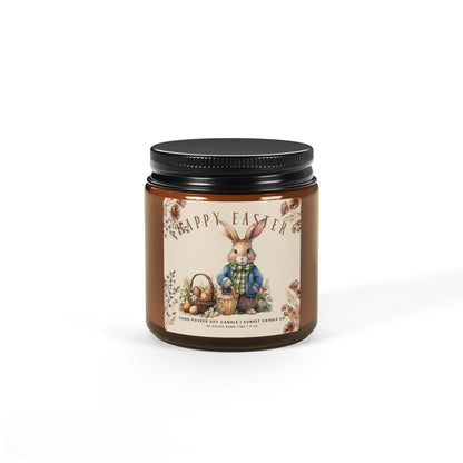 Happy Easter Bunny Candle - Perfect Gift for Spring Decor - Mom Easter Candle