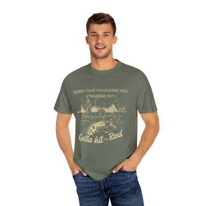 Fishing Gift Reel Adventure T-Shirt Men Fishing Gift, Funny Angler Tee Outdoor