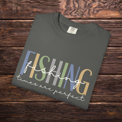 Fishing Vibes Unisex T-Shirt - Casual Summer Tee Gift for Anglers
