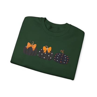 Pumpkin Sweatshirt - Fall Vibes Cozy Crewneck - Halloween Aesthetic Autumn Outfit