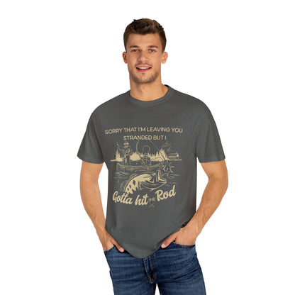Fishing Gift Reel Adventure T-Shirt Men Fishing Gift, Funny Angler Tee Outdoor