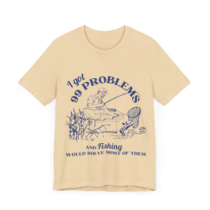 Fishing Retirement T-Shirt Gone Fishing - Dad Gift