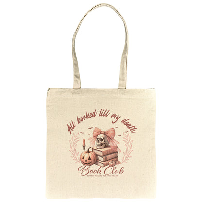 Book Tote Bag - Gift for bookish and Book Club Bag Favors