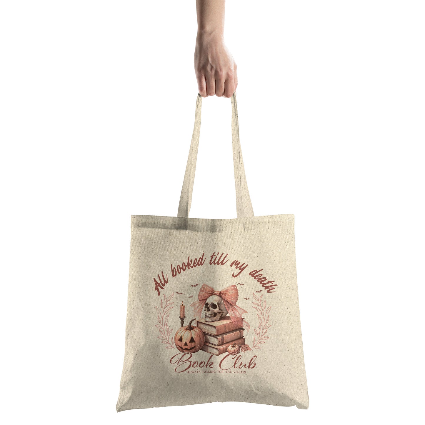 Book Tote Bag - Gift for bookish and Book Club Bag Favors