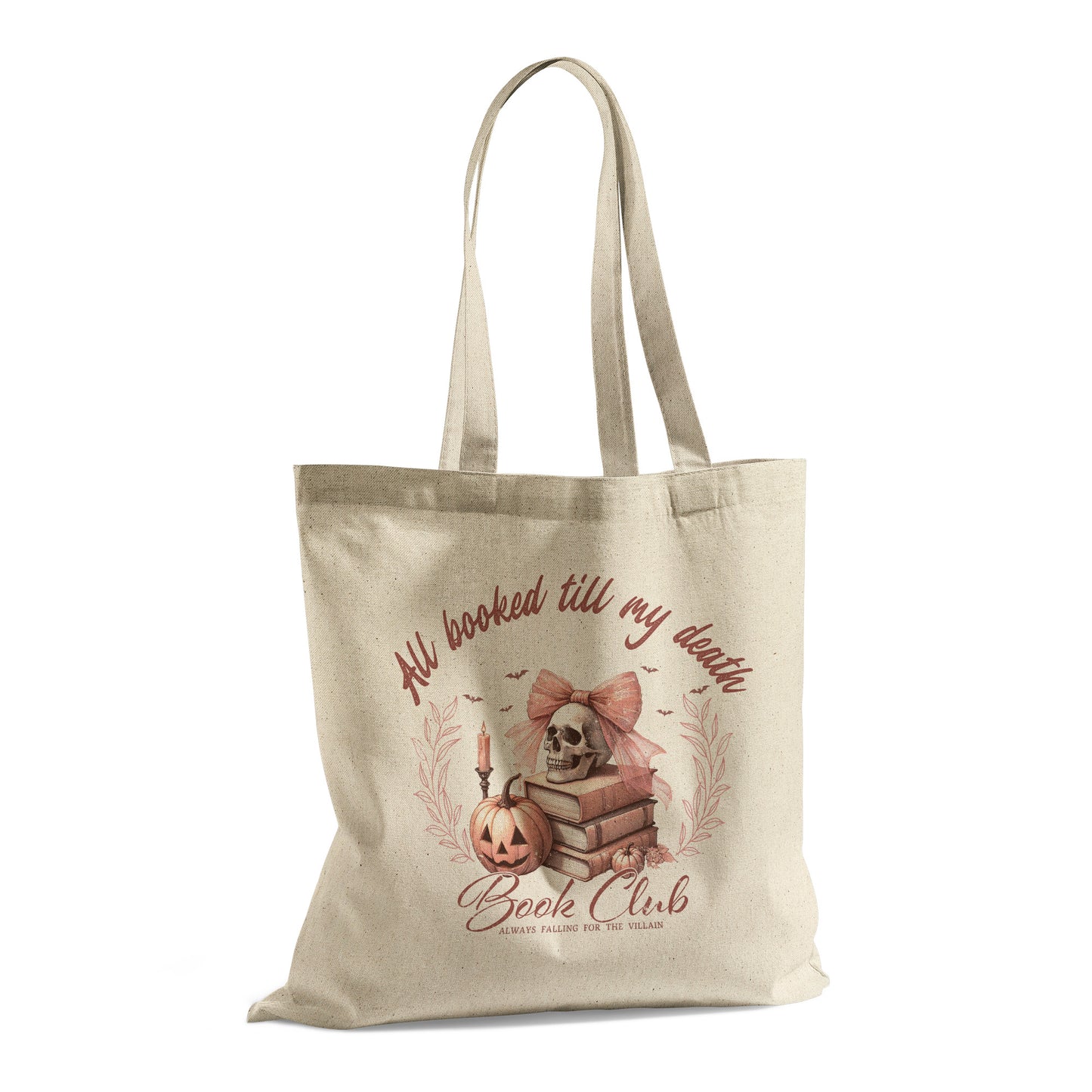 Book Tote Bag - Gift for bookish and Book Club Bag Favors