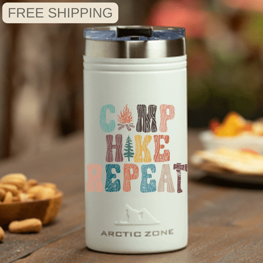 Camping Tumbler Insulated & Coolers Hiking Gift