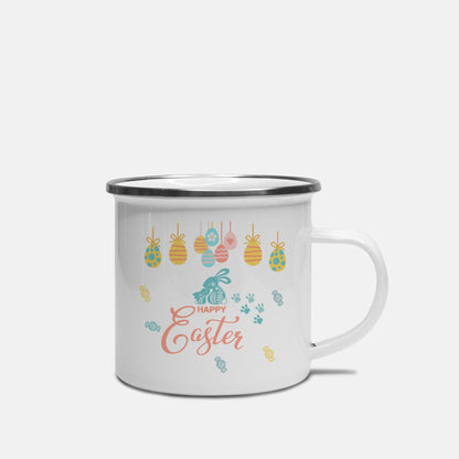 Happy easter camping mug for kids gift idea- Spring Camping mug