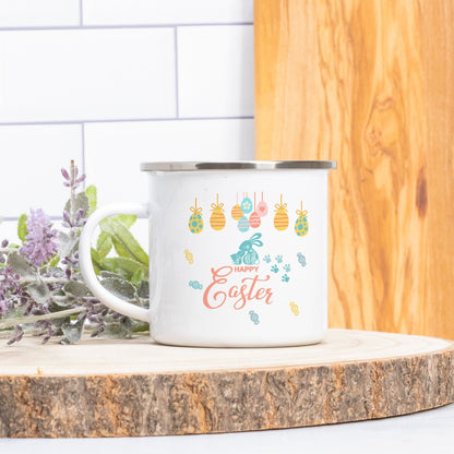 Happy easter camping mug for kids gift idea- Spring Camping mug