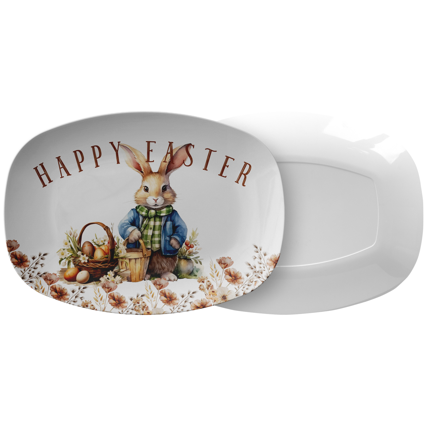 Easter Platter Table Settings for Spring Party decor - Hostess Thank you gift idea
