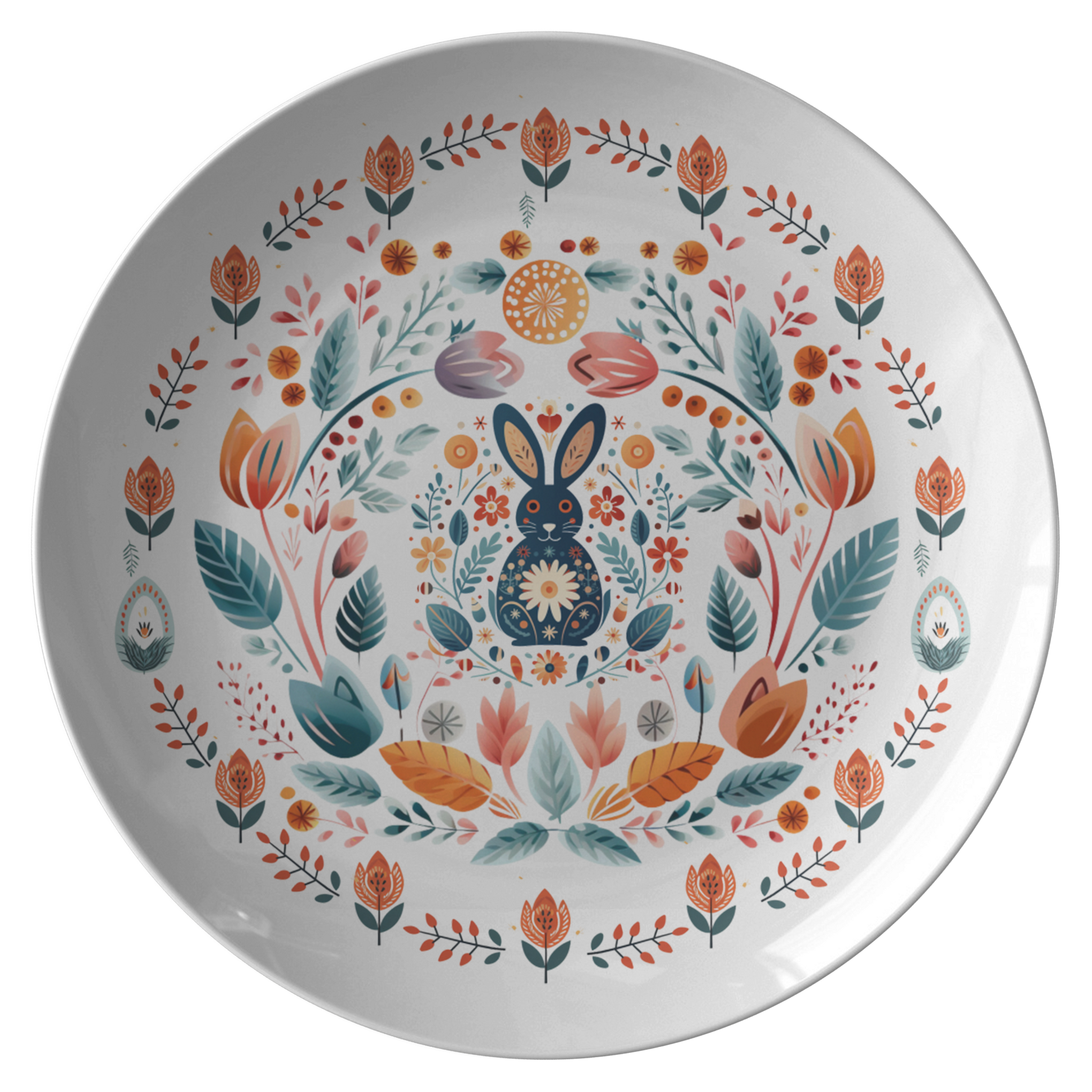 Rabbit_Scandinavian_Folk_Art_Plate_Gift__Flat_Mockup.png
