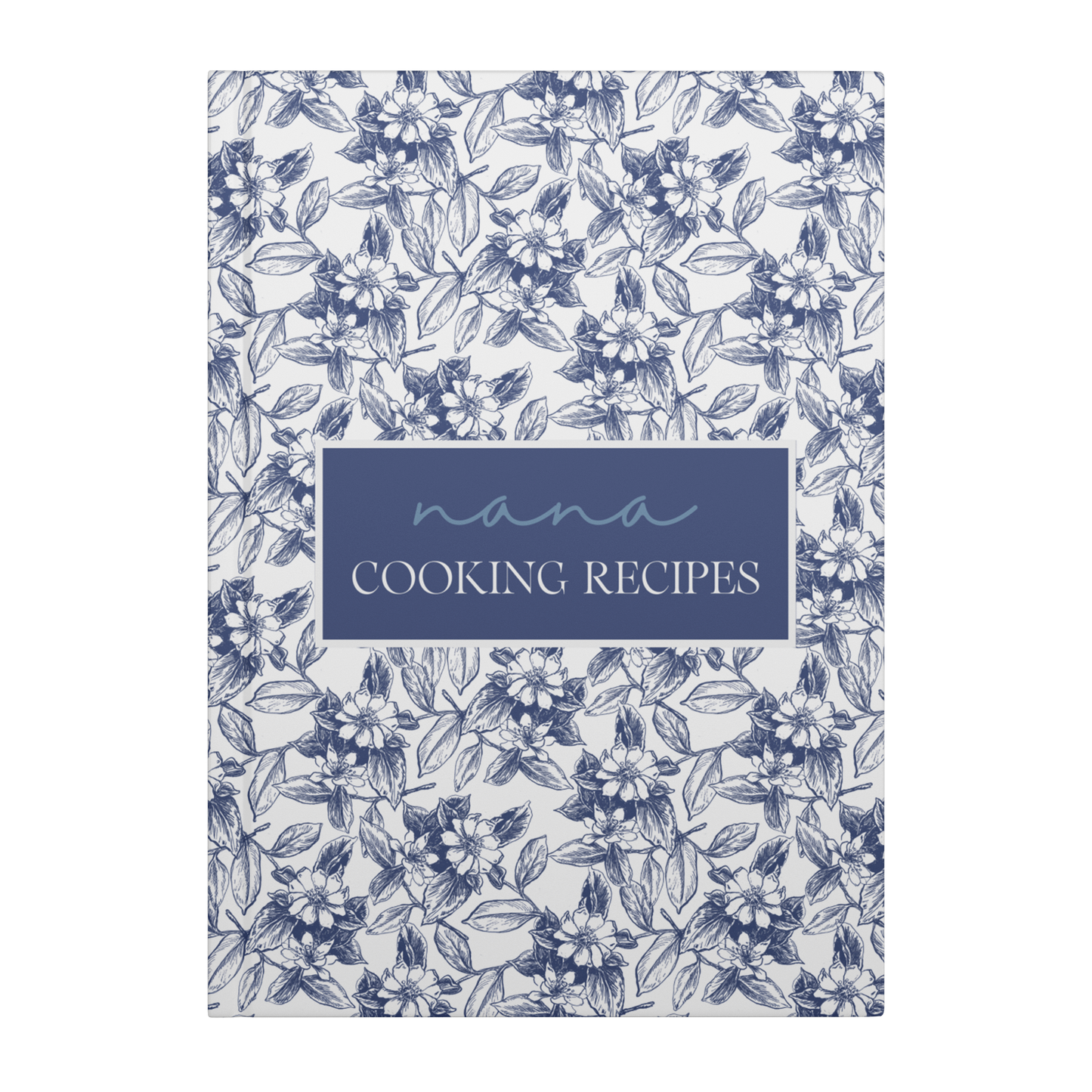 Recipes_journal_gift_custom_name_Nana_Th_Cover_Front_Mockup.png