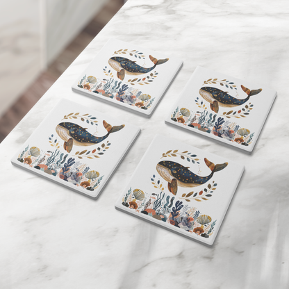 Sea_Life_Whale_Coasters_Oceans_Themed_se_SquareStoneCoaster_4pcLifestyle_Mockup.png