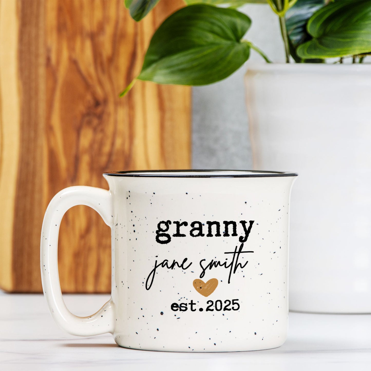 Grandma to Be Gift - Pregnancy Reveal Mug - Personalized Baby Announcement Gift