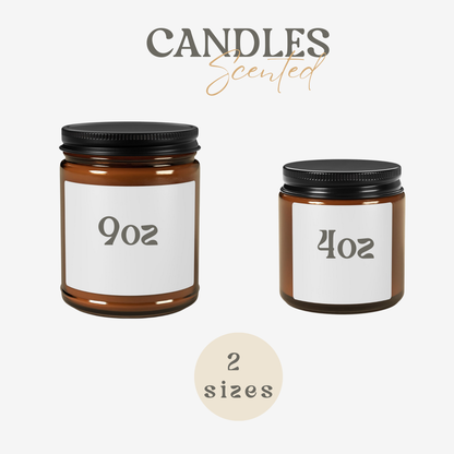 Christian candle gift with bible verse affirmation church group gift