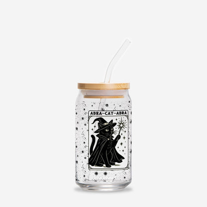 Black Cat Funny Tumbler Gift Halloween Zodiac Cup for Cat Lover