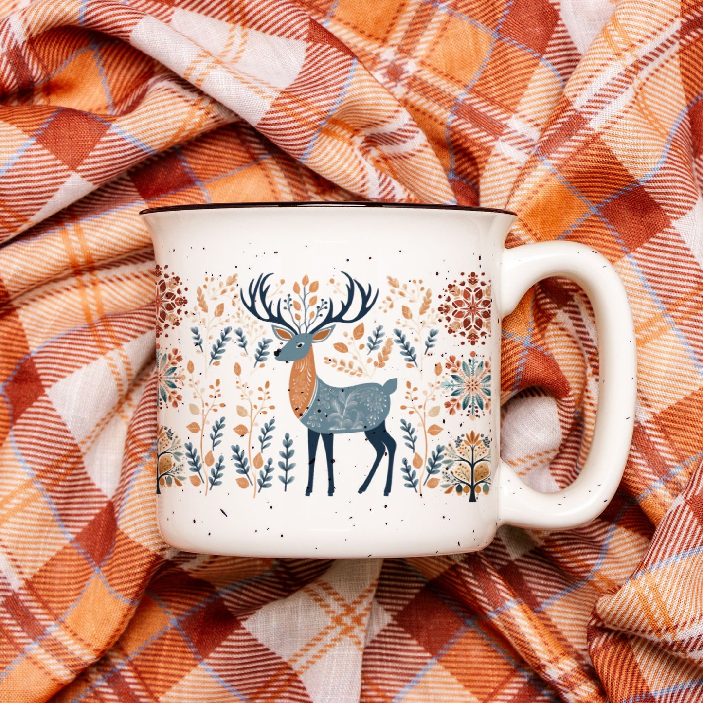 Cozy Hygge Home - Nordic Deer Coffee Mug