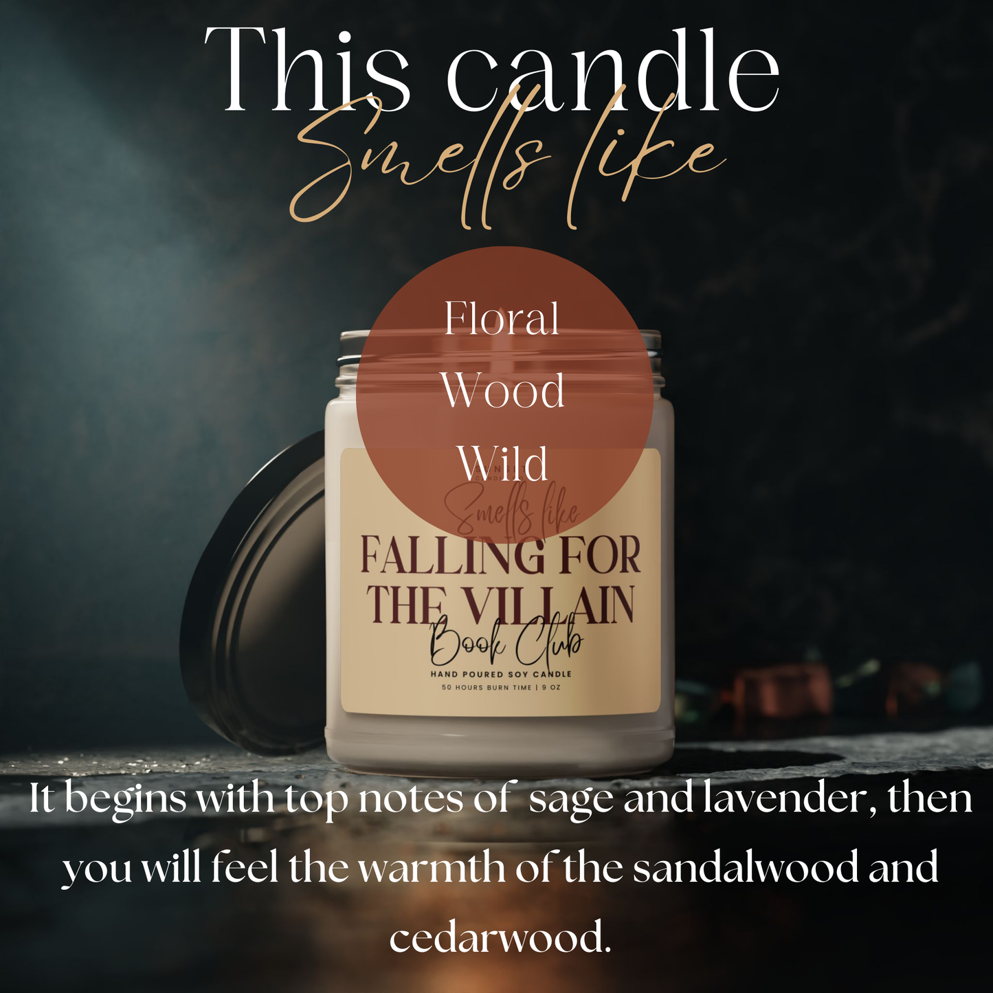 Book lover Candle Gift-Bookish Girl Book Shelf Gift