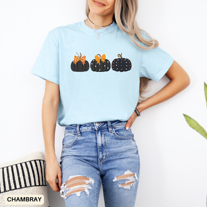 Pumpkin Halloween Shirt - Fall Vibes Tee - Spooky Season Outfit