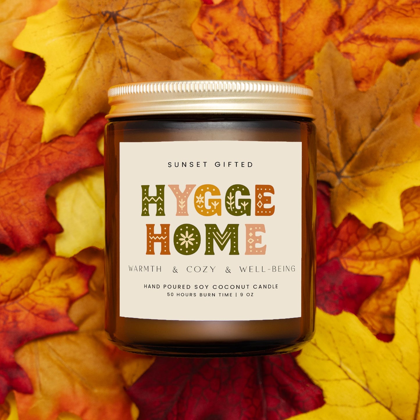 Hygge Home Candle Gift Cozy - Scandinavian Style Candle