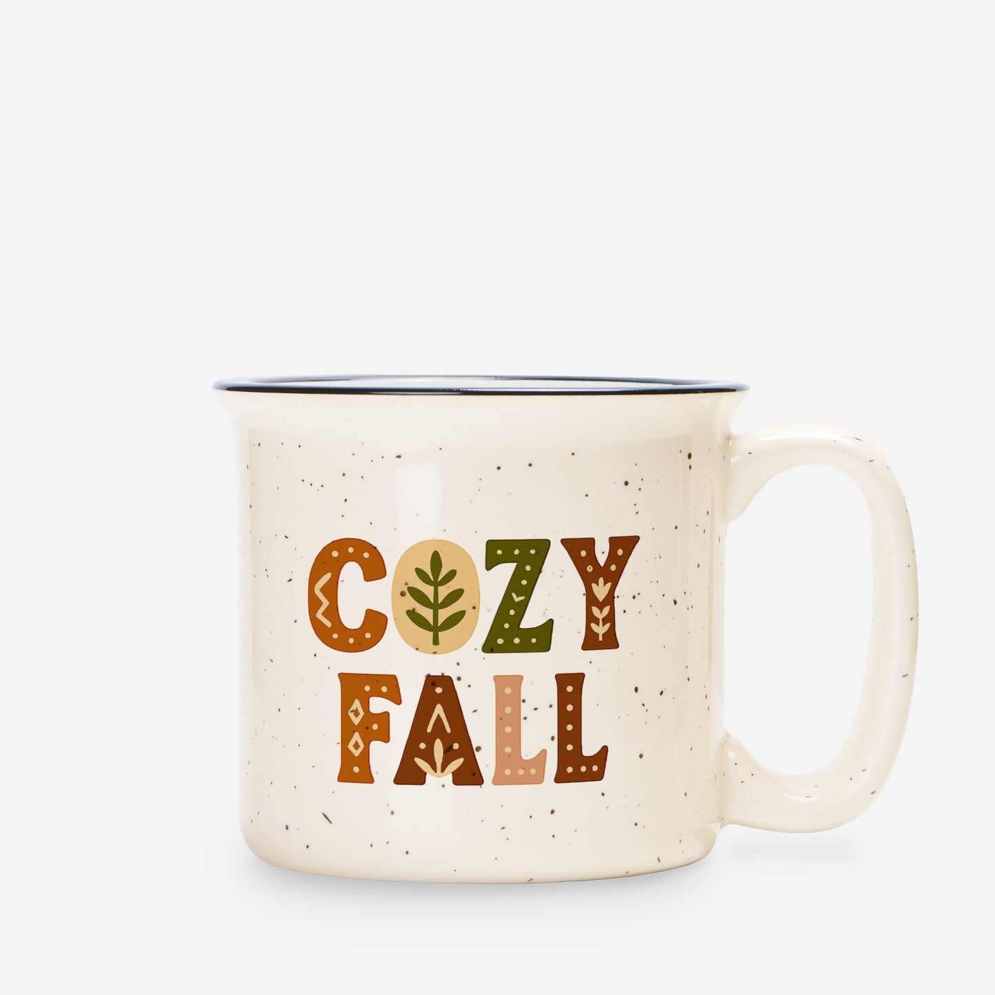 Hygge Fall Mug - Cozy Camping Coffee Cup - Nordic Scandinavian Home Decor Gift