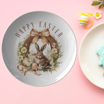 Easter Plate -Table Setting Spring party serving plate