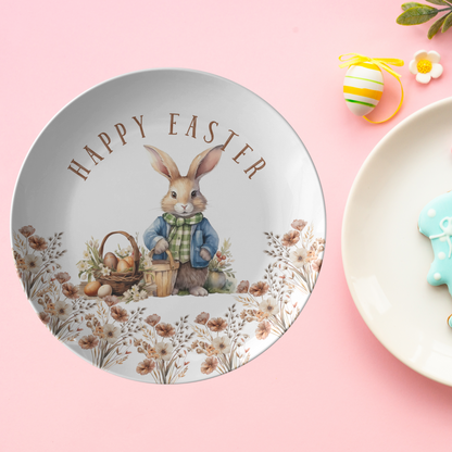 Easter Rustic Plate Spring Table Settings Easter Party