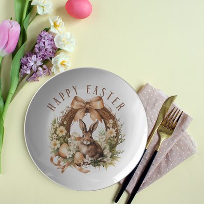 Easter Plate -Table Setting Spring party serving plate