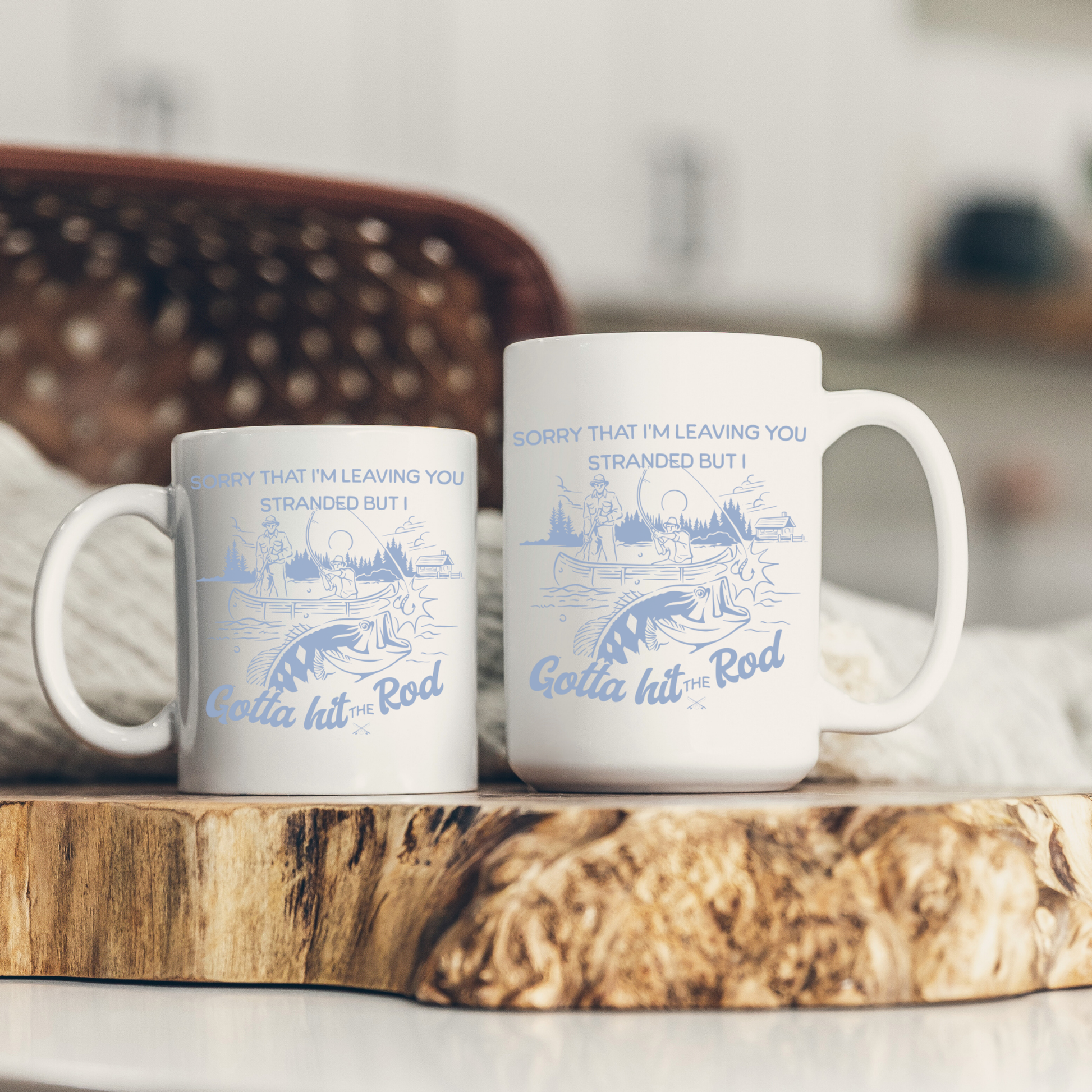 fishing ceramic coffee mug with a funny fishing design this is the perfect gift for dad and husband that love fishing