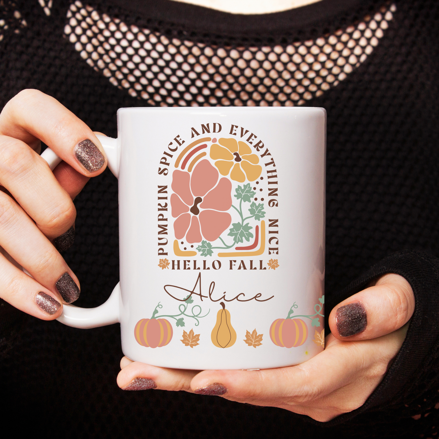 Pumpkin Spice Fall Coffee Mug - Thanksgiving Appreciation Favors