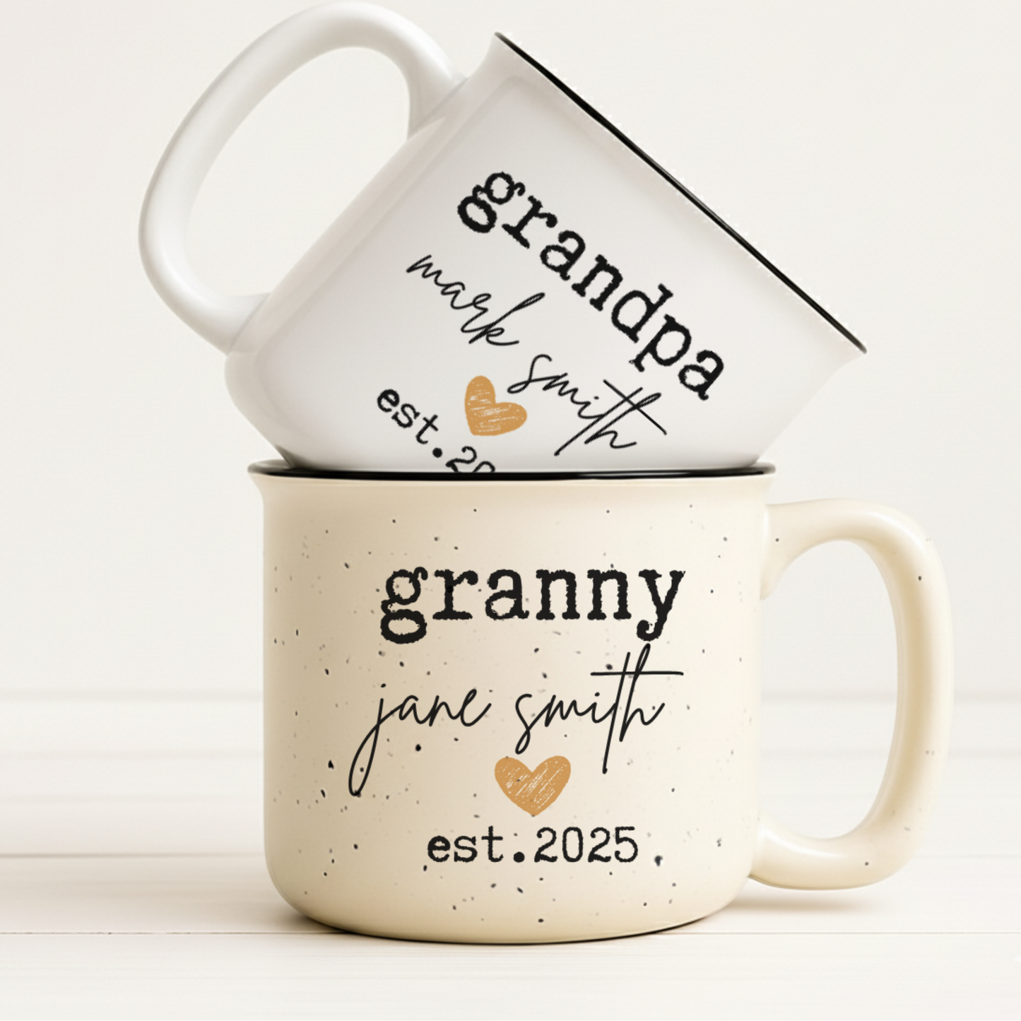 Grandma to Be Gift - Pregnancy Reveal Mug - Personalized Baby Announcement Gift